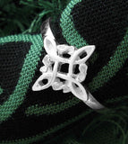 Witch's Knot With Tiny Scrolls Ring | Woot & Hammy