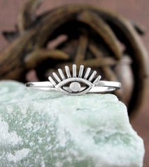 Alarming Evil Eye Cut-Out Ring | Woot & Hammy