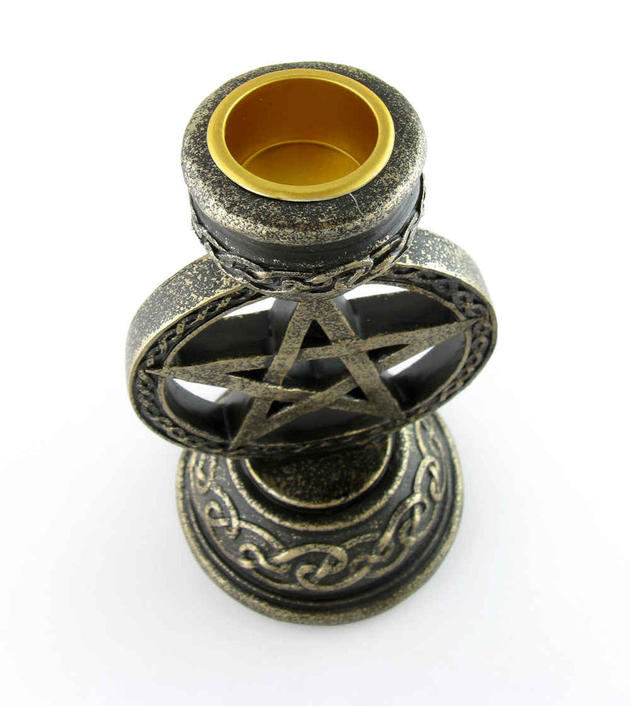 Pentagram Candle Holder for 1 Inch Candle | Woot & Hammy