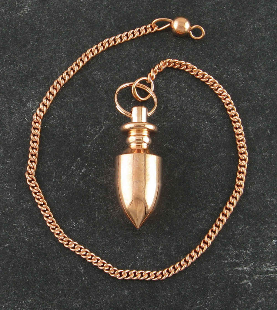 Copper-Plated Brass Pendulum On Chain | Woot & Hammy