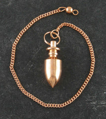 Copper-Plated Brass Pendulum On Chain | Woot & Hammy