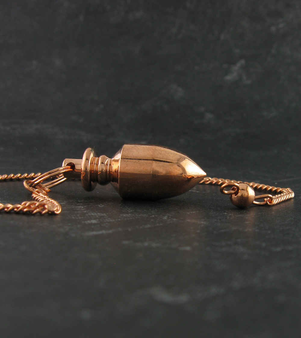 Copper-Plated Brass Pendulum On Chain | Woot & Hammy