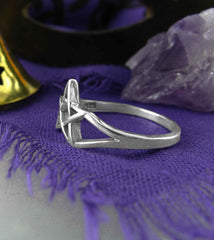 Cut-Out Pentagram / Second Degree Wicca Ring | Woot & Hammy