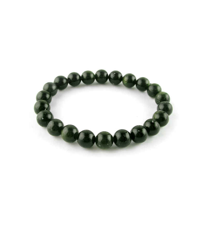 Natural Goldsheen Obsidian Beaded Stretch Bracelet | Woot & Hammy