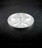 Shiny Bright Metallic Pentagram Altar Tile, 3 Inch | Woot & Hammy