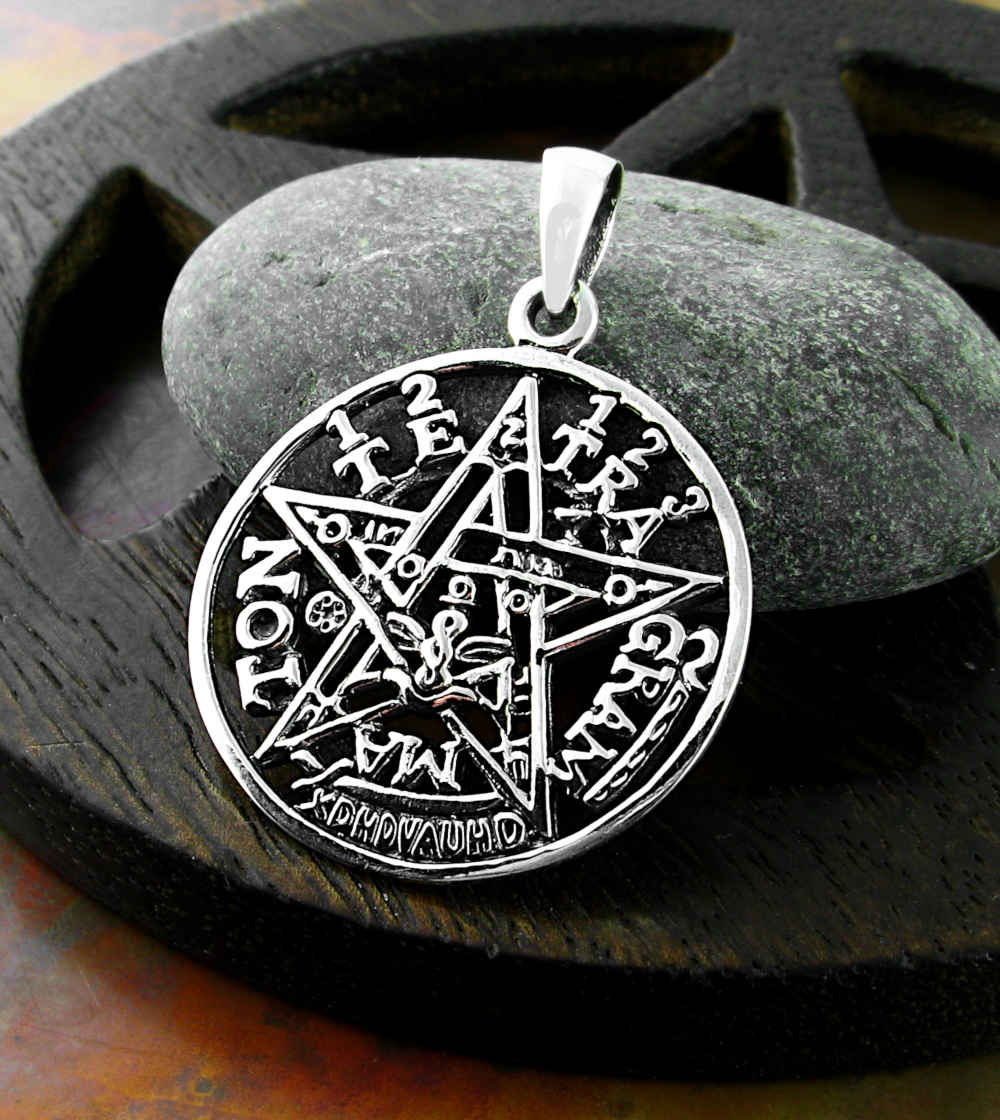 Hebrew HaShem Yahweh Tetragrammaton Symbol Pendant | Woot & Hammy