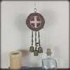 Witch's Bell Wreath Solar Cross Symbol Rune Beads Handcrafted