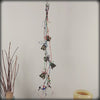 Witch's Bell Made With Multi-colored Telephone Wire and Glass Evil Eye Beads Handmade Energy Cleansing Protection Pagan Wiccan Sacred Space Healing Rustic Primitive | Woot & Hammy