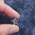 Tiny Pentagram Pendant with Integral Bail - Handmade