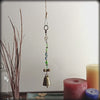Hanging Witch's Bell with Green Beads and Charms Handmade Cleansing Protection Against Evil | Woot & Hammy