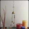 Hanging Witch's Bell w/ Pentagram Charms & Sleigh Bells on Chains Handmade For Cleansing and Protection Against Evil | Woot & Hammy