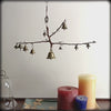 Unusual Hanging Witch's Bell Branch 10 Bells Pentagram Vines Handmade Cleansing Protection Against Evil Nature | Woot & Hammy