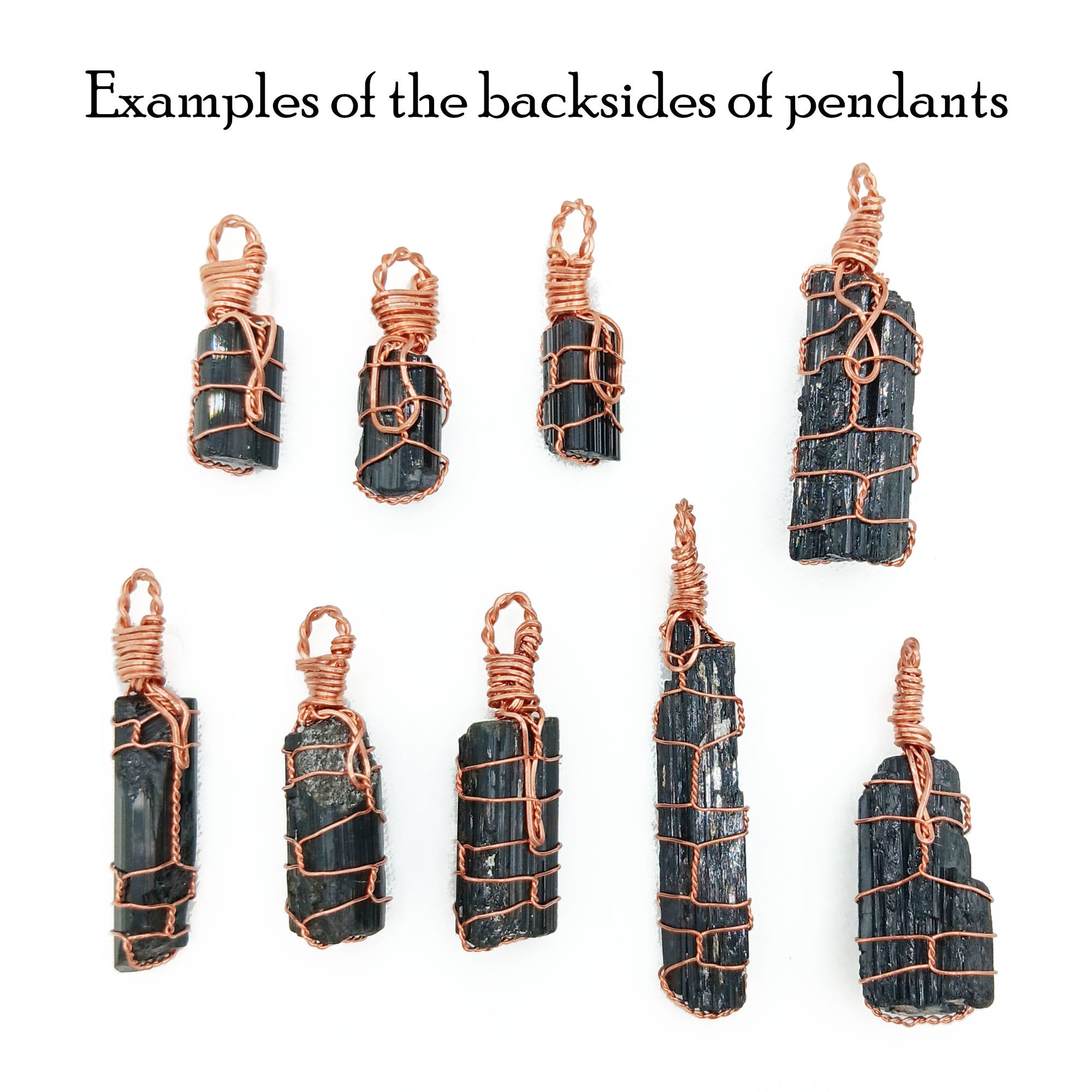 Unique raw crystal necklace for meditation and energy protection