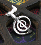Reiki Cho Ku Rei Symbol Pendant Handmade | Woot & Hammy