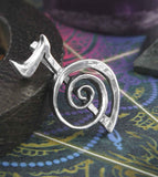 Reiki Cho Ku Rei Pendant Power Symbol Spiritual Healing Energy Qi Strength Jewelry Handmade