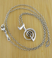Dreamtimes Cho Ku Rei Anello di protezione Reiki Simbolo di guarigione Anelli di yoga per le donne Geometria sacra Acciaio inossidabile Energia Yoga Power Ring Amuleto (Argento-V
