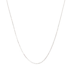 Dainty Silver Plated Chain, 2.0x1.4 mm