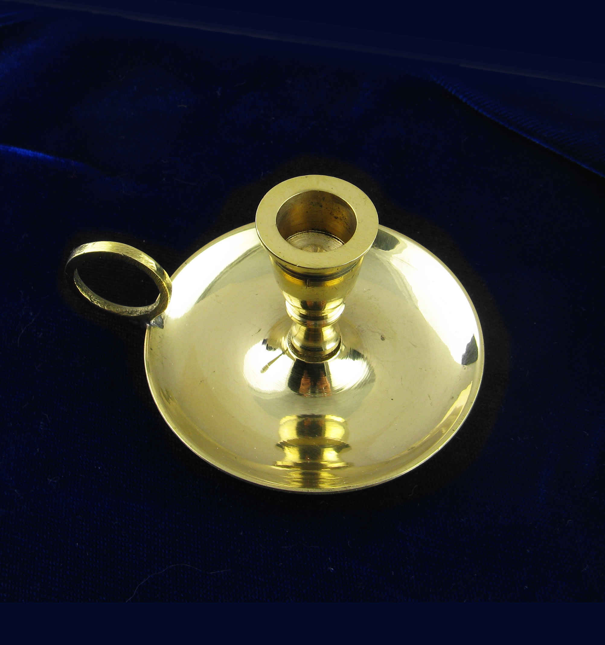 Brass-Plated Miniature Chamber Candle Holder | Woot & Hammy