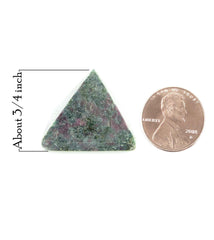 Small Natural Stone Kyanite With Ruby Pyramid | Woot & Hammy