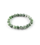 Bracelet extensible en perles de jade dragon serpent naturel