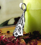 Triquetra With Interwoven Circle And Symbols Pendant | Woot & Hammy