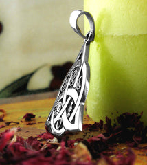 Triquetra With Interwoven Circle And Symbols Pendant | Woot & Hammy