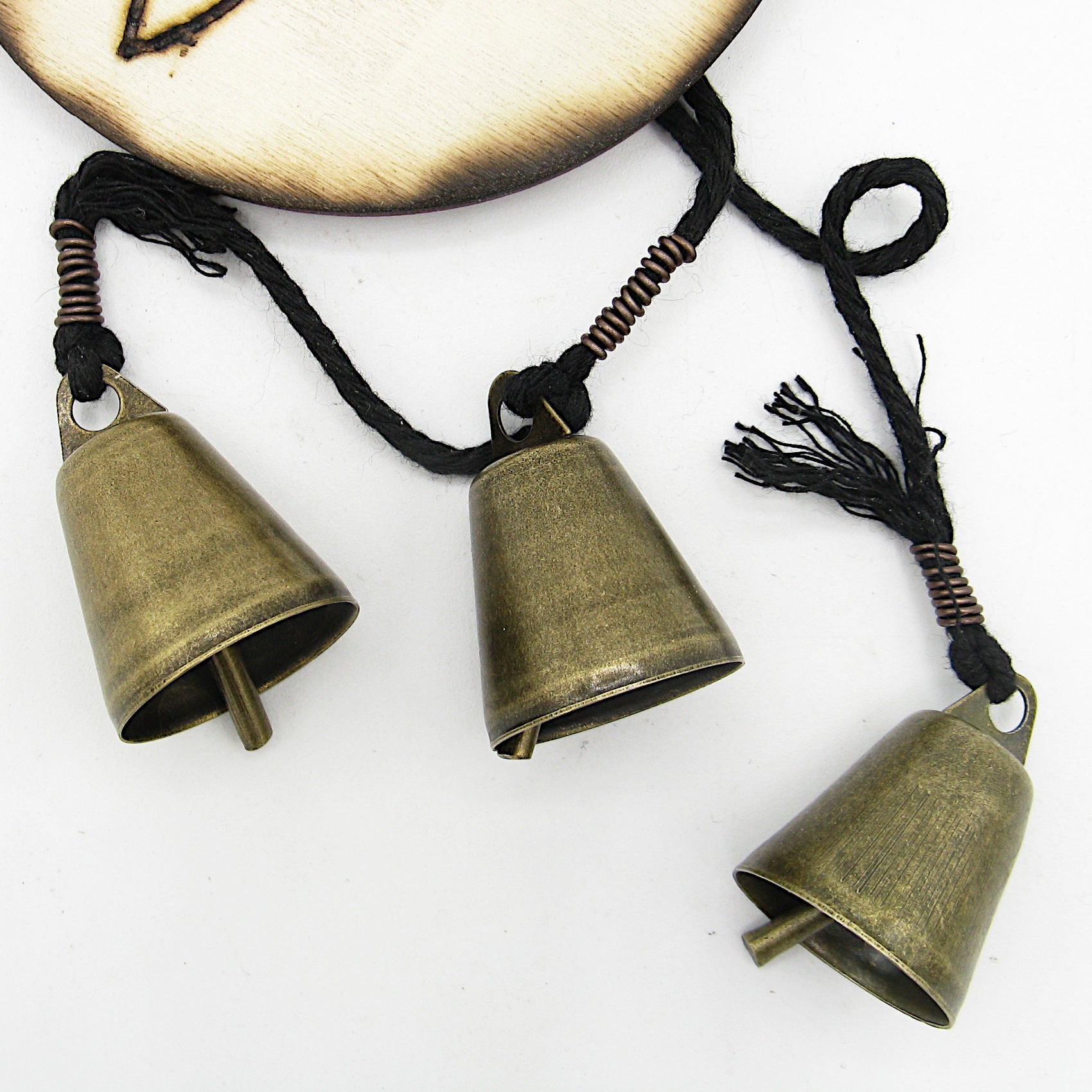 Witch's Bell Witch's Knot 3 Bells Handcrafted Protection