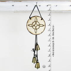 Witch's Bell Witch's Knot 3 Bells Handcrafted Protection