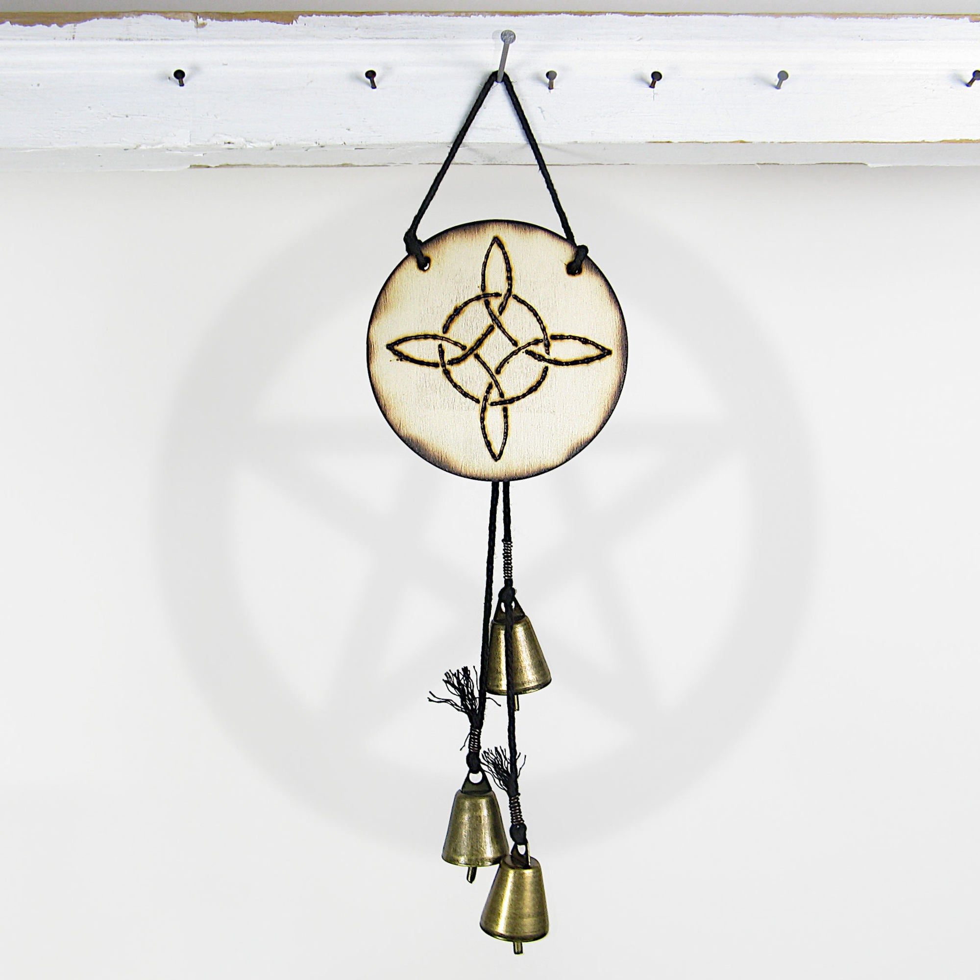 Witch's Bell Witch's Knot 3 Bells Handcrafted Protection