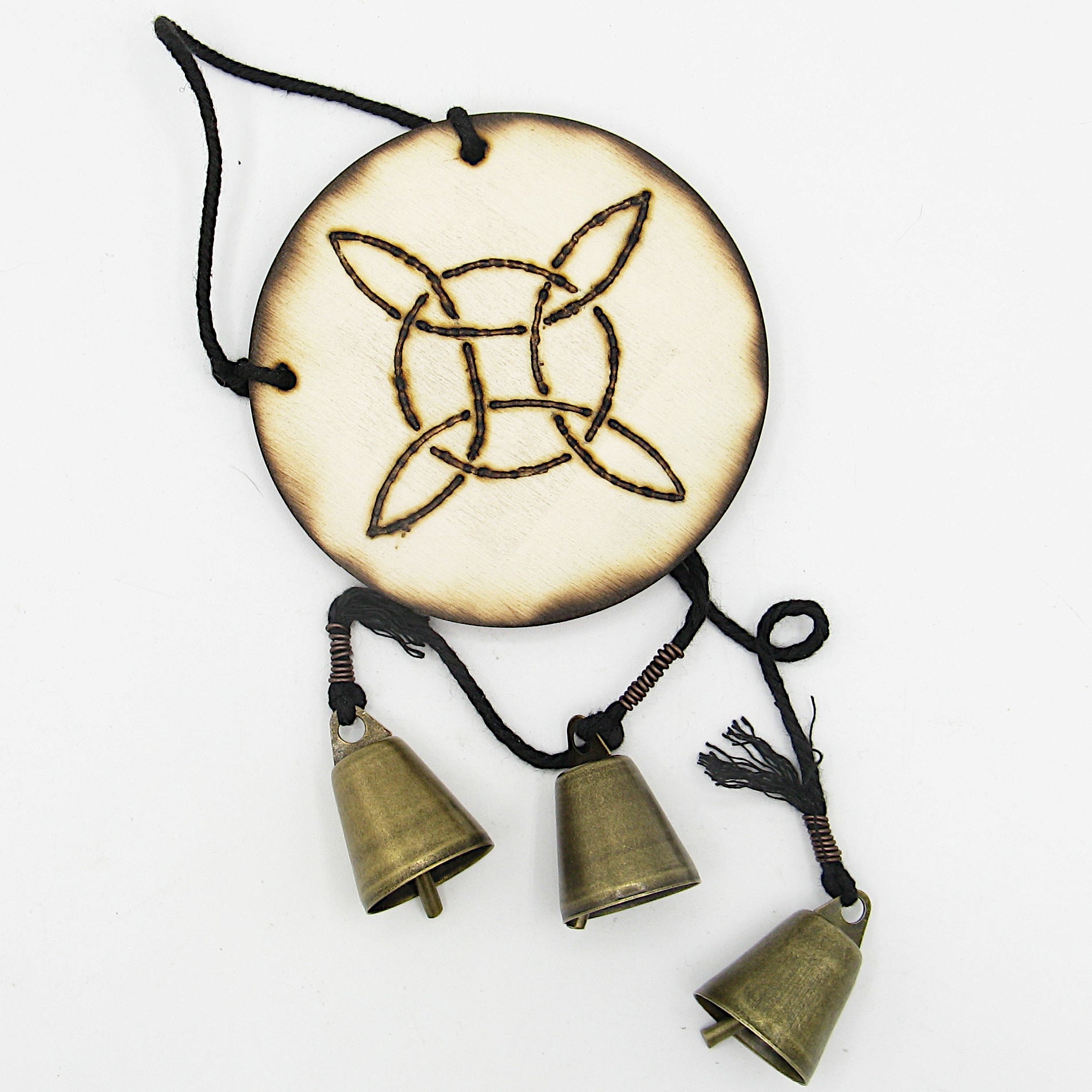 Witch's Bell Witch's Knot 3 Bells Handcrafted Protection