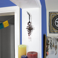 Witch's Bell Spiral Healing Raw Quartz