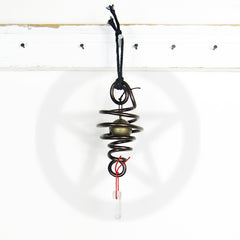 Witch's Bell Spiral Healing Raw Quartz