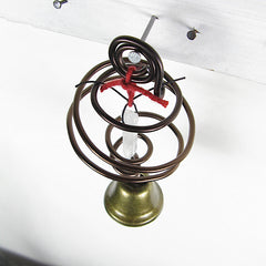 Hanging Witch's w/ Spirals and Raw Quartz Point Handmade Energy Cleansing Protection Healing Pagan Wiccan Sacred Space Rustic Primitive Quirky | Woot & Hammy