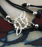 Witch's Knot Adjustable Slipknot Friendship Bracelet
