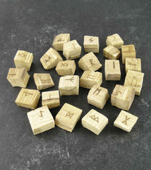 Palo Santo Tree 'Holy Wood' Runes Set | Woot & Hammy