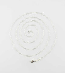 1.6 mm Simple Cable Chain, Custom length up to extra long 44 inches w/ lobster claw clasp, Unplated Sterling Silver, top view