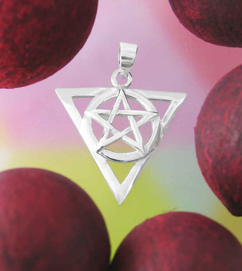 Cut-Out First Degree Wicca Pentacle Pendant | woot & hammy