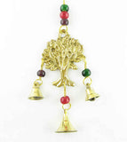 Tree of Life Brass Wind Chime With 3 Bells