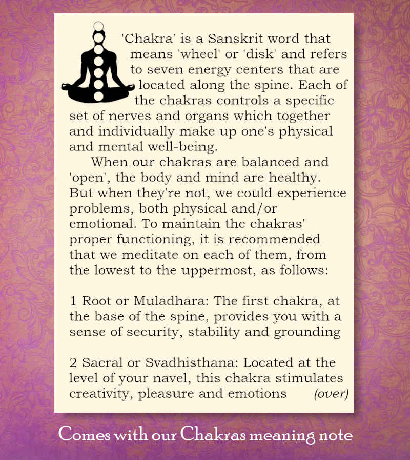 Throat Chakra, Fifth Chakra Symbol Pendant