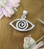 All-Seeing Eye With Spiral Cut-Out Pendant | Woot & Hammy