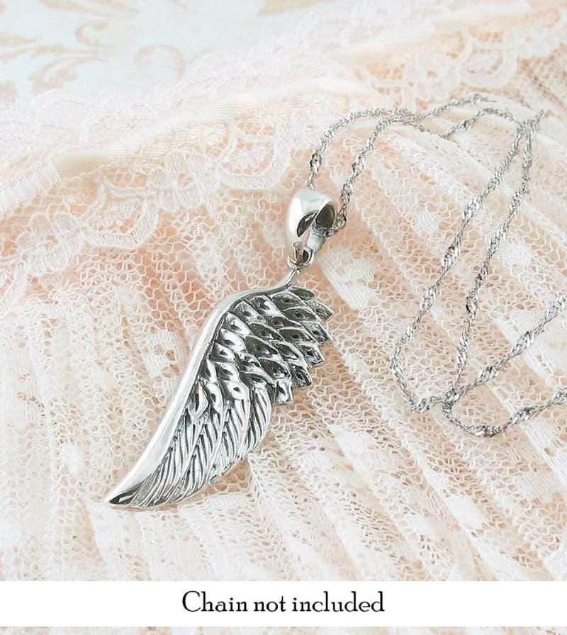 Tiny Angel Wings Necklace — Bottle of Tears