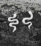 Looping Baby Snakes Stud Earrings | Woot & Hammy