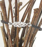 Celtic Knot Infinity Symbol Adjustable Woven Slipknot Friendship Bracelet