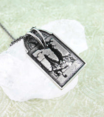 Celtic War Goddess The Morrigan Pewter Necklace | woot & hammy thoughtful jewelry