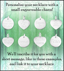 Small Engravable Circle Charm w/ Free Engraving