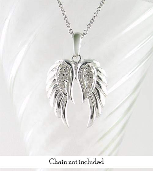 Angel Wings Necklace [Sterling Silver]