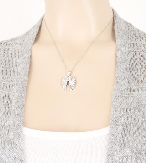 Qvc angel hot sale wing necklace