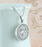 Celtic Triple Spiral Necklace - woot & hammy