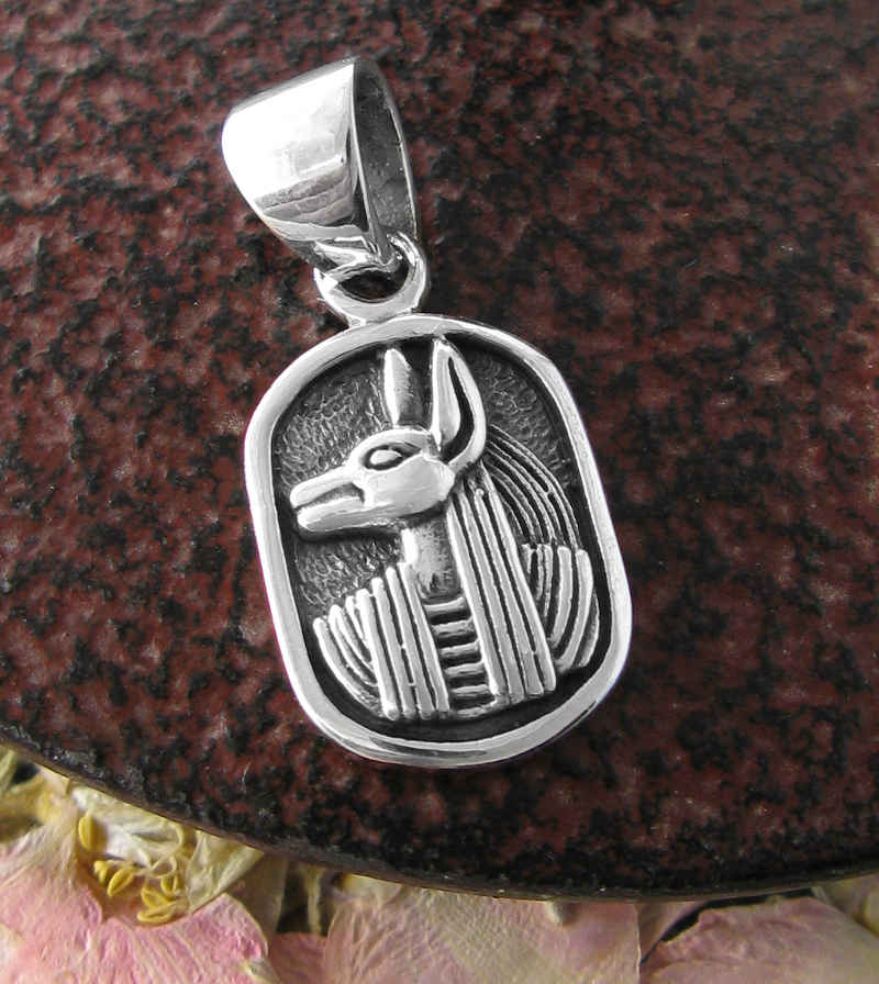 Egyptian Deity Anubis Pendant | Woot & Hammy