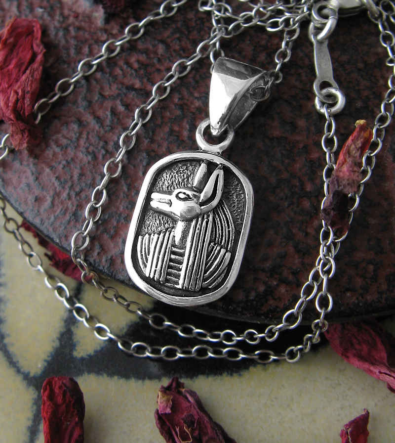 Egyptian Deity Anubis Pendant | Woot & Hammy